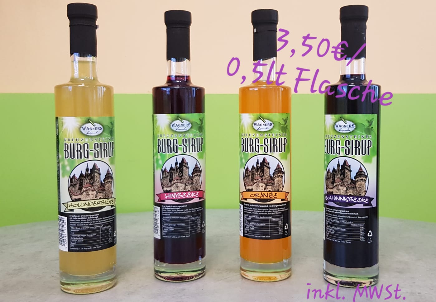 -15% Abholaktion Sirupe